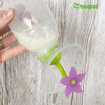 Haakaa Silicone Breast Pump Stopper - Essential for Moms