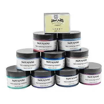 Temporary Hair Color Wax for Easy Washout Styles