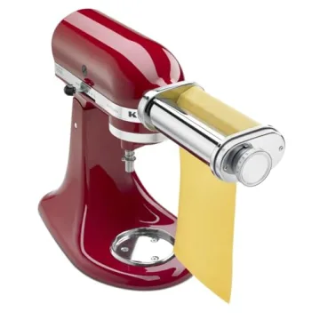 KitchenAid Pasta Roller Attachment for Stand Mixers, Silver