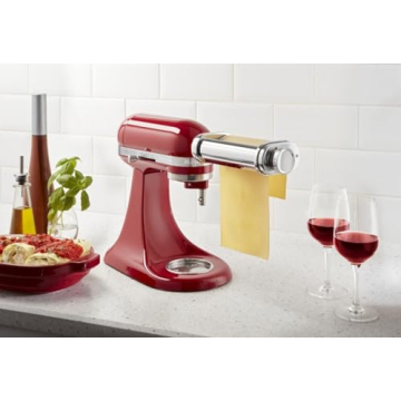 KitchenAid Pasta Roller Attachment for Stand Mixers, Silver