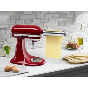 KitchenAid Pasta Roller Attachment for Stand Mixers, Silver