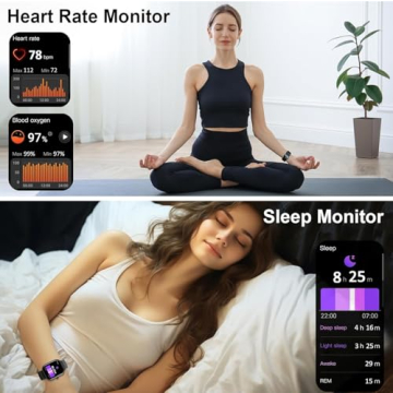Smart Watch with Bluetooth Call and Fitness Tracking for All