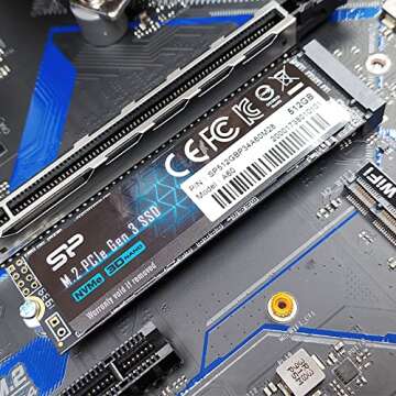Silicon Power 512GB NVMe M.2 PCIe Gen3x4 SSD for Fast Data Transfer