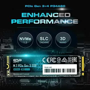 Silicon Power 512GB NVMe SSD with 2200MB/s Speeds