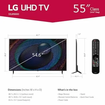 LG 55-Inch 4K Smart TV with Alexa Built-In