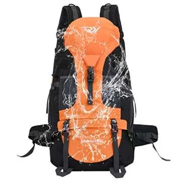 RuRu Monkey 50L Hiking Backpack for All Outdoor Activities