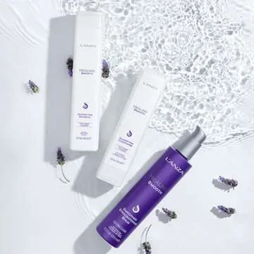 L'ANZA Healing Smooth Smoother Straightener Balm - Hair Detangler and Frizz Control for Nourished, Shiny Straight Hair (8.5 Fl Oz)