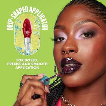 NYX PROFESSIONAL MAKEUP Lip IV Hydrating Gloss Serum, Lip Stain with 12HR Hydration - Hydra Honey (Brown Lip Gloss)