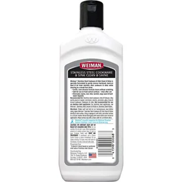 Weiman Stainless Steel Cleaner & Polish - 8 Ounce