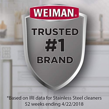 Weiman Stainless Steel Cleaner & Polish - 8 Ounce