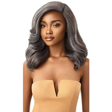 Outre Neesha Soft & Natural Synthetic Swiss Lace Front Wig NEESHA 202 (S1B/30)