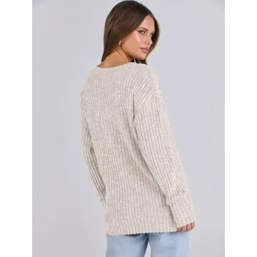V Neck Sweater Women’s Casual Pullover Tunics