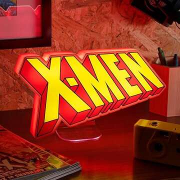 Paladone X-Men Logo Light - A Stunning Piece for Fans of Marvel