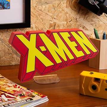Paladone X-Men Logo Light - Iconic Home Decor