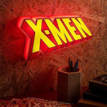 Paladone X-Men Logo Light - Iconic Home Decor