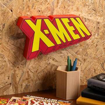 Paladone X-Men Logo Light - Iconic Home Decor