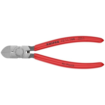 KNIPEX Tools - Precision Diagonal Flush Cutter for Clean Cuts, 45 Degree Angle