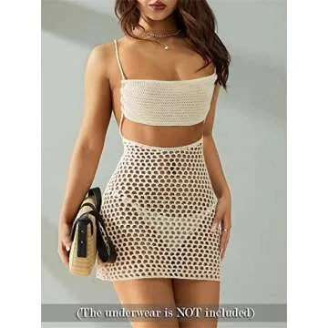 Y2K Women’s Knit Two Piece Skirt Set for Summer