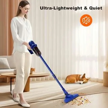Cordless Vacuum Cleaner - Pet Hair & Carpet Cleaner