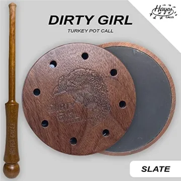 Hayes Calls Slate Pot Turkey Call for Realistic Turkey Sounds