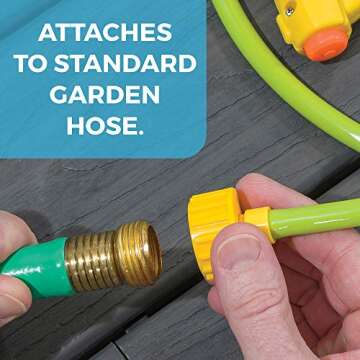 Step2 Waterpark Arcade, Kids Water Table Activity Sensory Playset, Summer Outdoor Toys, 6 Piece Water Toy Accessories, for Toddlers 3+ Years Old