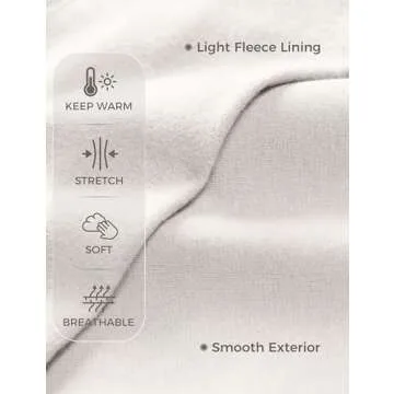 CRZ YOGA Womens Fleece Zip Up Cropped Hoodie Workout Jacket Athletic Casual Long Sleeve Sweatshirts with Thumb Holes Milky White (Bone) X-Large