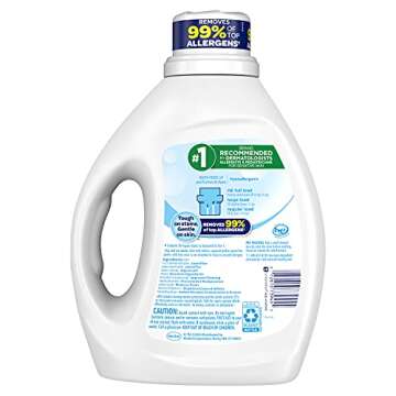 All Liquid Laundry Detergent Free Clear 88 oz for Sensitive Skin