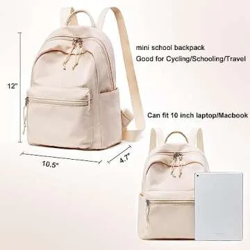 Mini Backpack Girls Teens Cute Small Backpack Purse Casual Travel School Bag