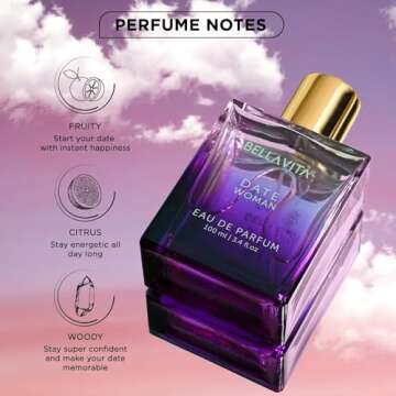 Bella Vita Luxury Date Perfume for Women - Fruity & Floral