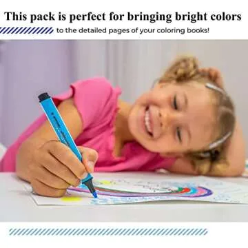 The Pencil Grip Magic Tri Stix, Non-Toxic and Washable Markers For Kids, 24 Assorted Stix Markers, TPG-397, 2 Pack