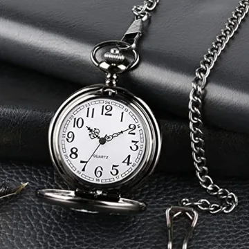 Veteran Gift Set: Pocket Watch & Challenge Coin