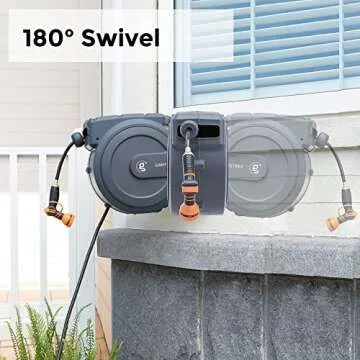 Giraffe Tools AW30 Retractable Hose Reel - Durable & Easy