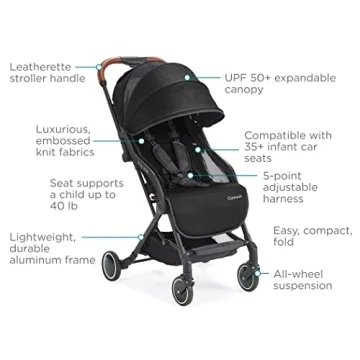 Contours Bitsy Elite Lightweight Baby Stroller for Travel