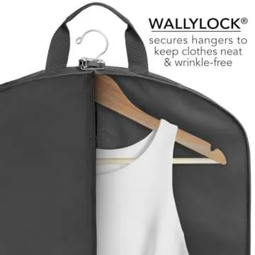WallyBags 60” Deluxe Garment Bag for Easy Travel