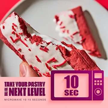 Legendary Foods 20 gr Protein Bar Alternative Tasty Pastry | Low Carb gluten free | Keto Friendly | No Sugar Added | High Protein Snacks | On-The-Go Breakfast | Keto Food - Red Velvet (8-Pack)
