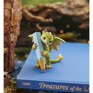 Top Collection Rex Green Dragon Figurine