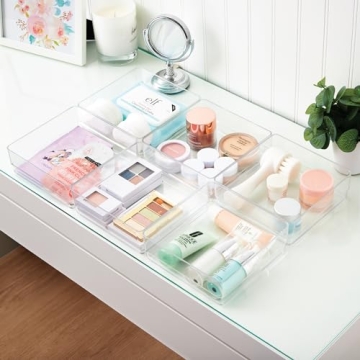 STORi SimpleSort Clear Drawer Organizer Set - 6-Piece