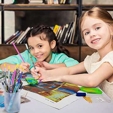 GA&EN Self Adhesive Pickup Pencil for Rhinestones and Diamond Painting, 10 PCS Long Rhinestone Picker Tool Kit for Nail Art, Nail Dotting Tools for Manicure, Jewel Applicator Gem Picker Pen Tool