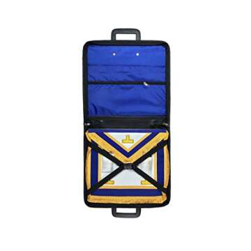 Masonic Provincial Full Dress Blue Lodge Apron Case