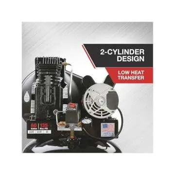 NorthStar 3.7 HP Electric Air Compressor - 60 Gallon Tank