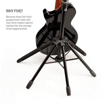 Stable Professional Locking Guitar Stand STARFISH+