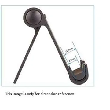 Amazon Basics Multi-Angle Portable Stand for iPad Tablet, E-reader and Phone - Silver