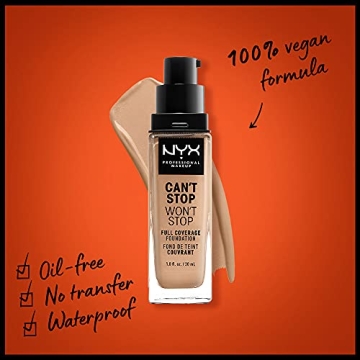 NYX Can't Stop Won't Stop Foundation - 24h Matte Finish