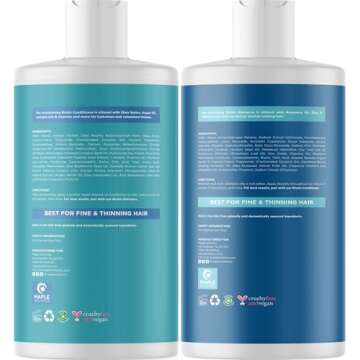 Rosemary Biotin Shampoo & Conditioner Set for Thinning Hair