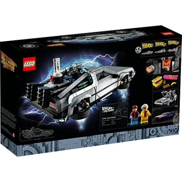 LEGO Icons Back to The Future Time Machine 10300 Model Car Kit