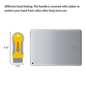 Razor Blade Scraper Tool with 15 Extra Blades for Easy Cleaning