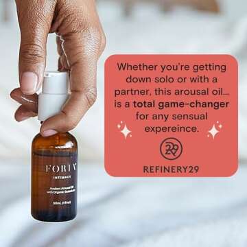 Foria Awaken Arousal Oil | Organic, All-Natural Oil Designed for Women, Safe for Sensitive Skin | 1 Fl Oz