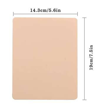 Blank Tattoo Skin Practice - Prgislew 10 Sheets Tattoo Practice Skin 8x6 Double Sides Fake Skin Micr...