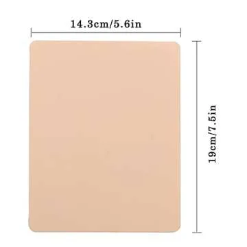 Blank Tattoo Skin Practice - Prgislew 10 Sheets Tattoo Practice Skin 8x6 Double Sides Fake Skin Micr...