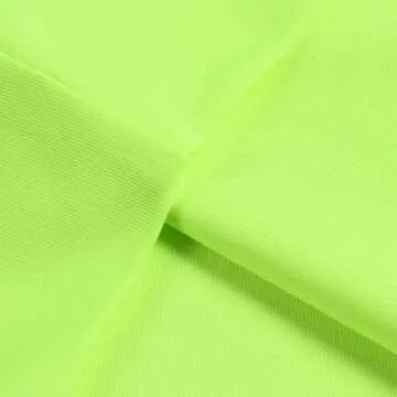 Artfish Women's Sleeveless Strappy Crop Tank Tops Square Neck Camis Going Out Neon Lime Green, M